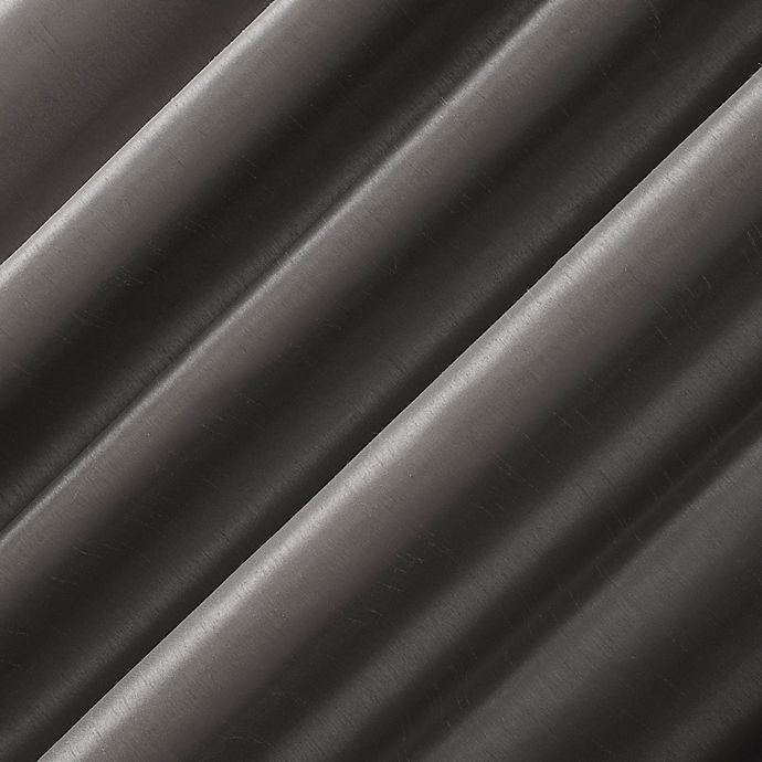 slide 5 of 10, Sun Zero Evelina Backtab Curtain - Iron Grey, 95 in