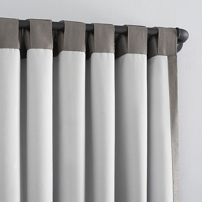 slide 9 of 10, Sun Zero Evelina Backtab Curtain - Iron Grey, 95 in