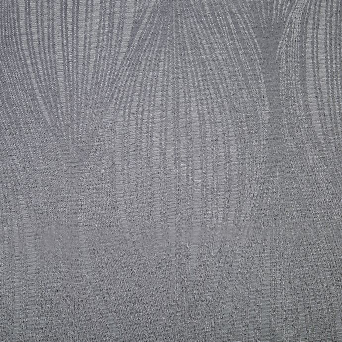 slide 6 of 9, Sun Zero Beck Grommet Curtain - Silver Grey, 63 in