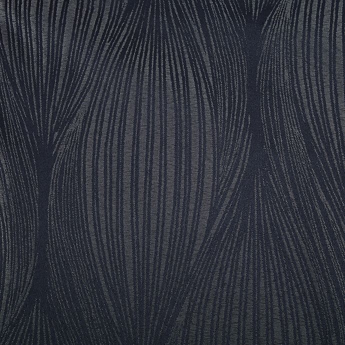 slide 5 of 9, Sun Zero Beck Grommet Curtain - Navy, 84 in