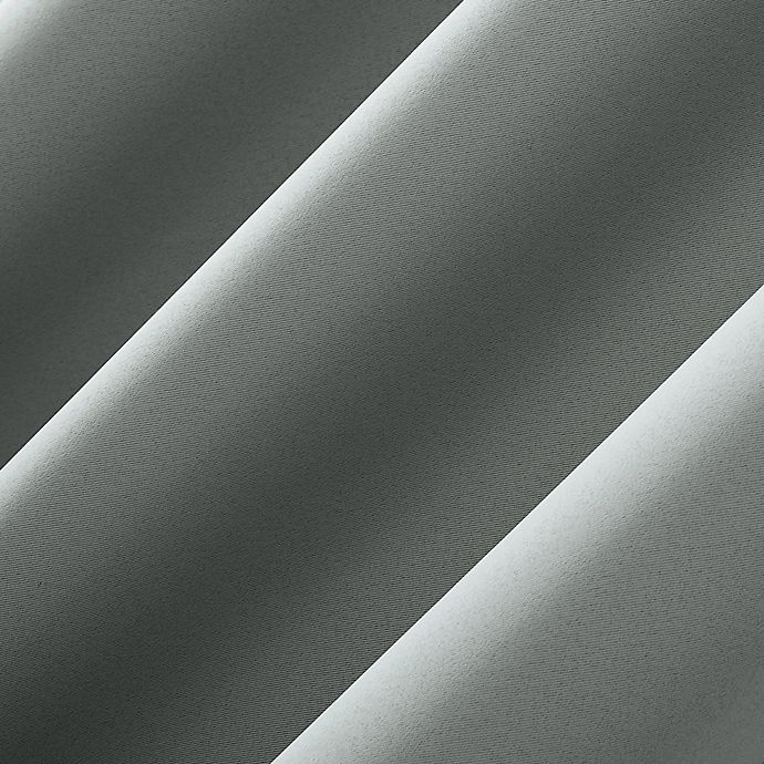 slide 3 of 8, Sun Zero Mariah Extra-Wide Room Darkening Grommet Patio Door Curtain Panel - Silver Gray, 84 in