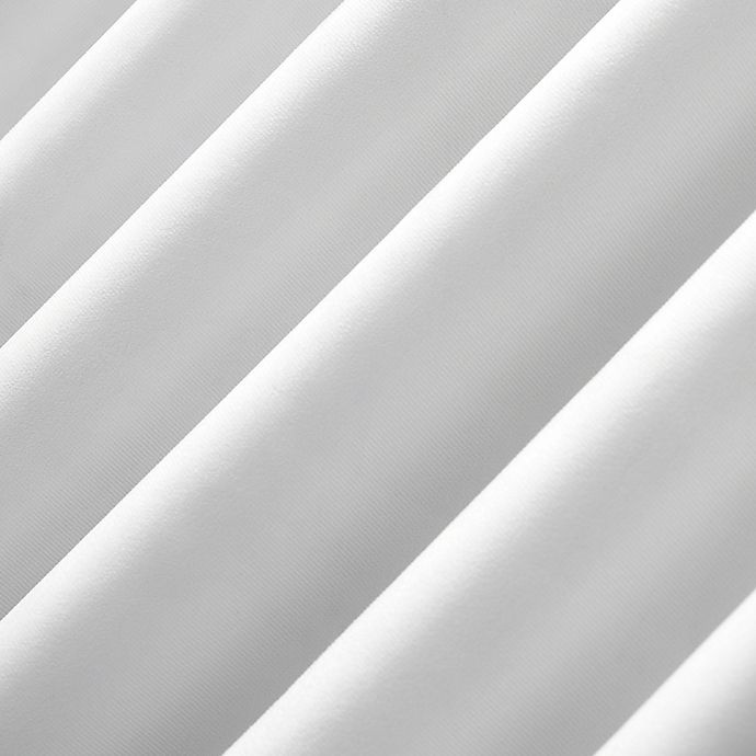 slide 2 of 10, Sun Zero Amherst Velvet Thermal Total Blackout Curtain Panel - Pearl (Single), 108 in