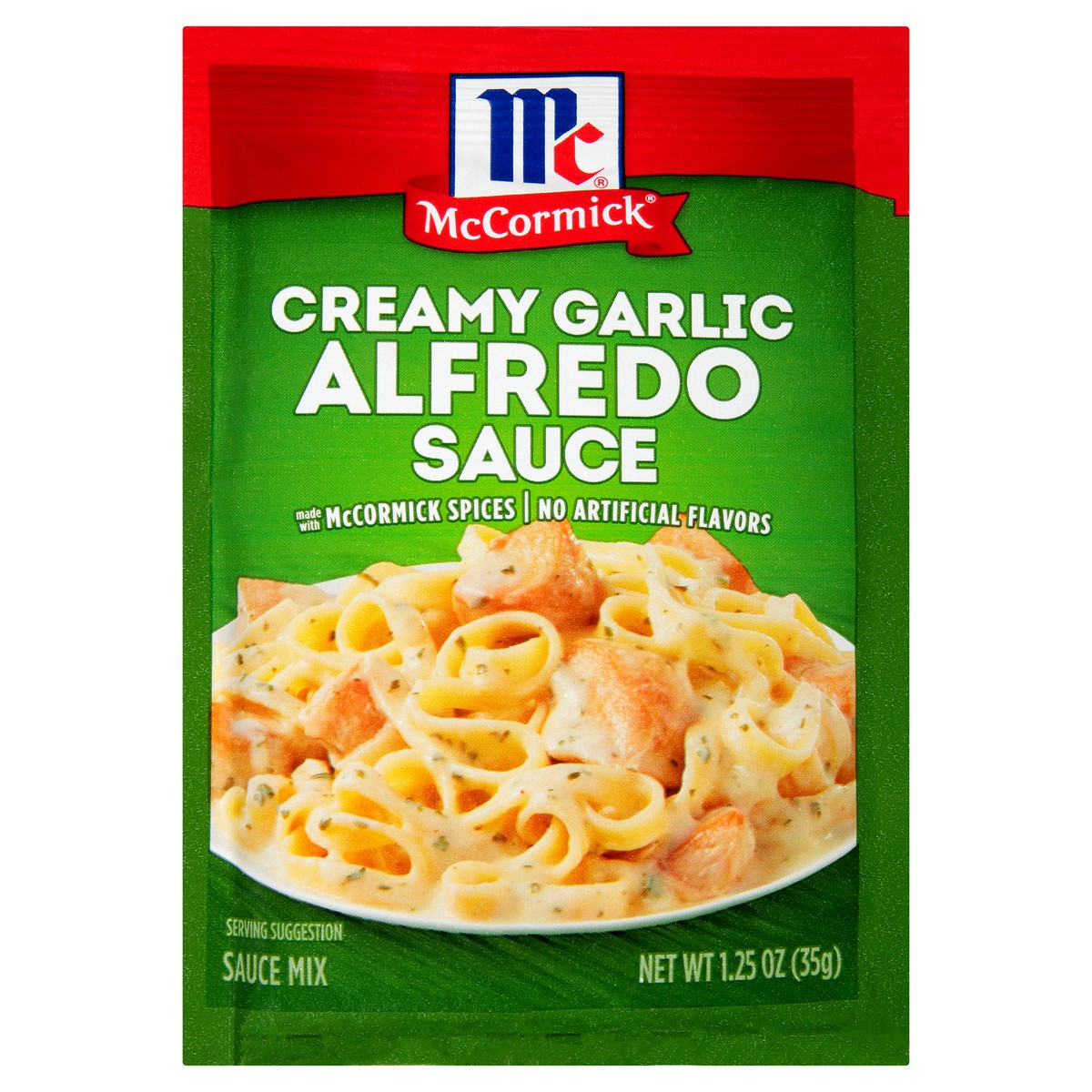 slide 1 of 7, McCormick Creamy Garlic Alfredo Sauce Mix, 1.25 oz