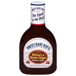 Sweet Baby Ray's Hickory & Brown Sugar Barbecue Sauce - 28 oz