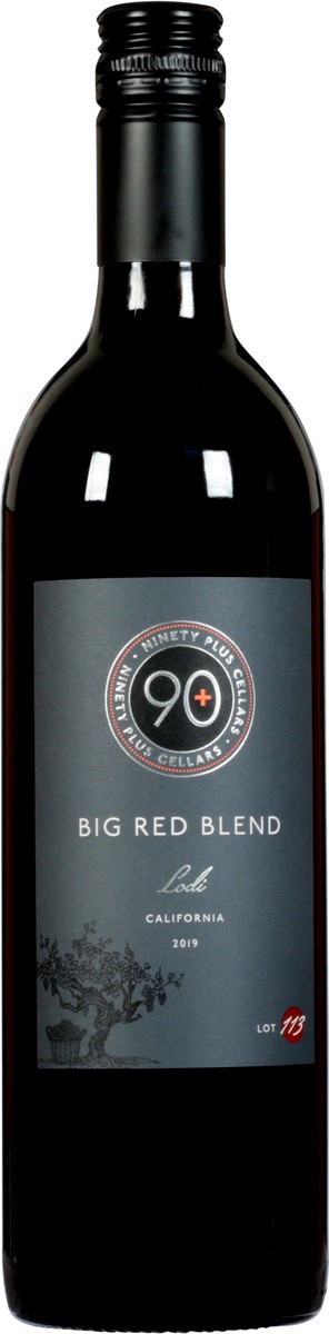 slide 4 of 10, 90+ Cellars Lodi California Lot 113 Big Red Blend 750 ml, 750 ml