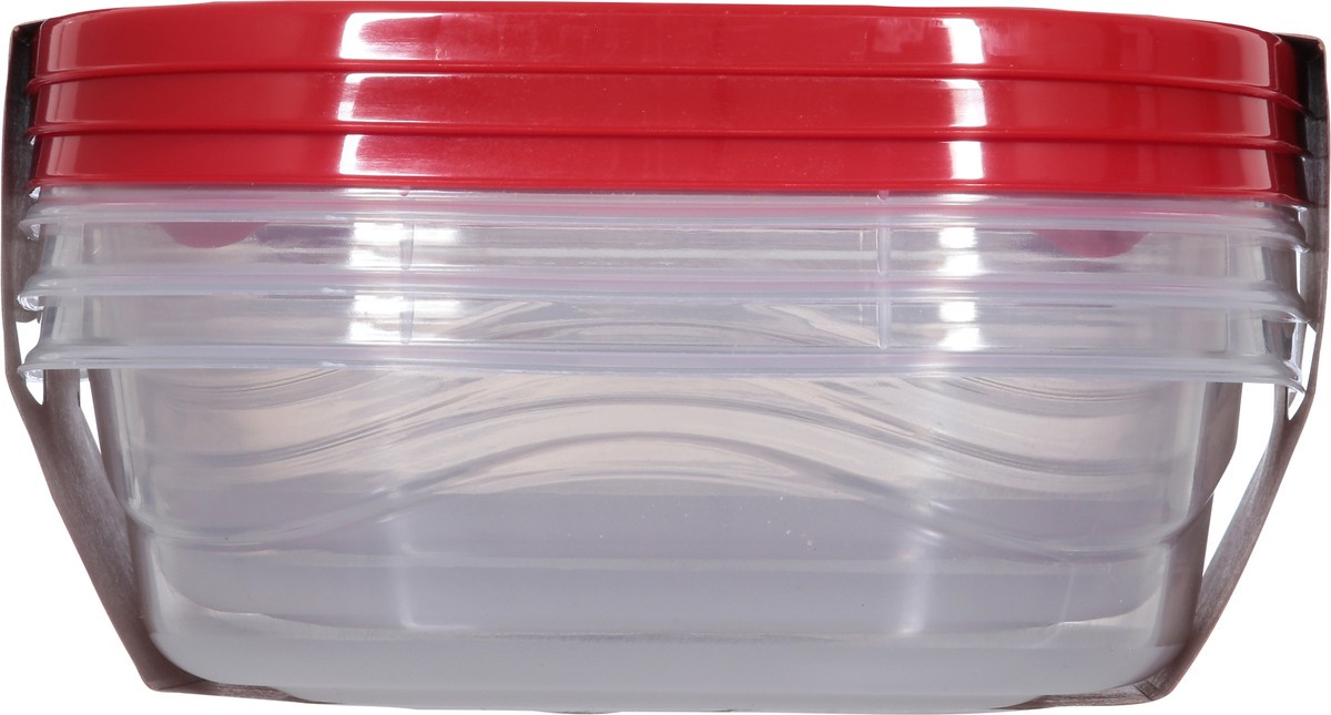 slide 6 of 9, Rubbermaid Containers with Lids 3 ea, 3 ct; 32 oz