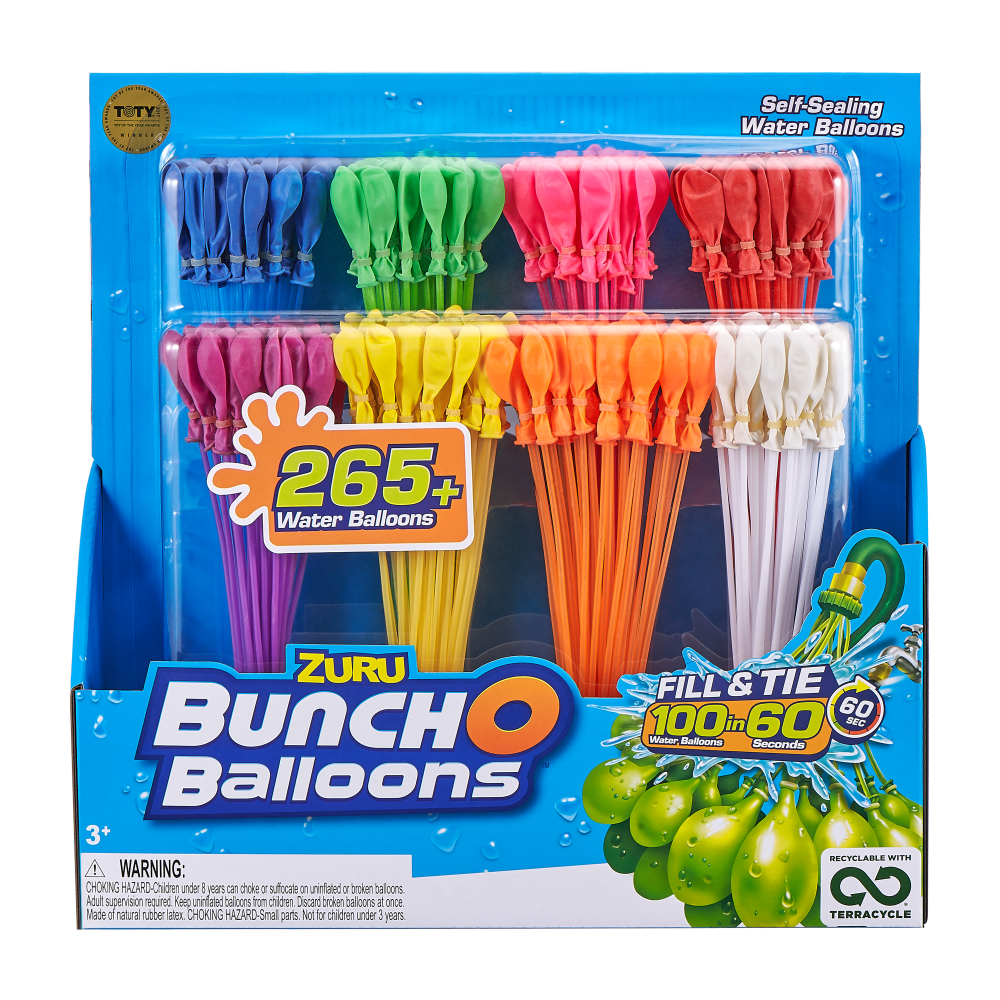 slide 1 of 1, Zuru Boncho Balloons Fill & Tie Self Sealing Water Balloons, 1 ct