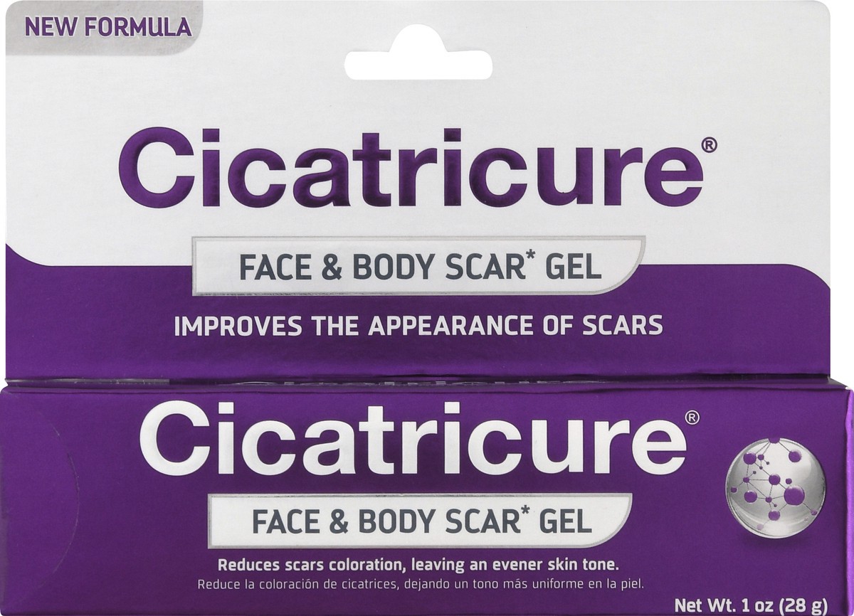 slide 1 of 11, Cicatricure Face & Body Scar Gel 1 oz, 1 oz