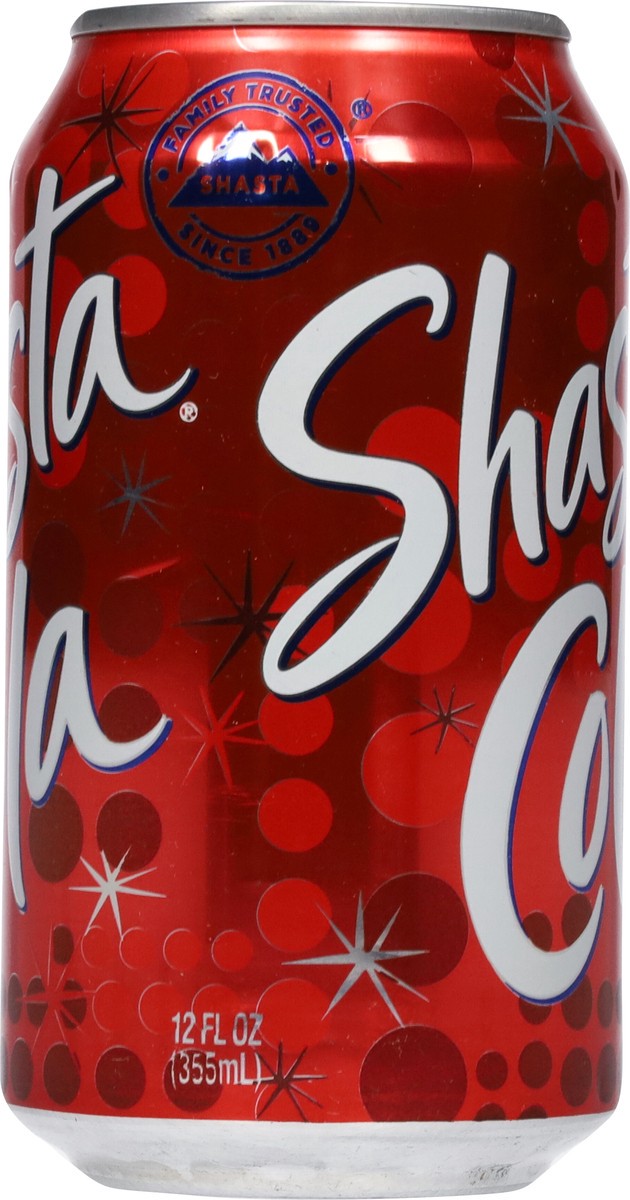 slide 4 of 9, Shasta Cola - 12 fl oz, 12 fl oz