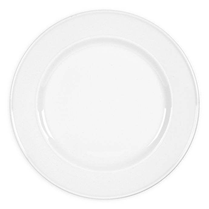 slide 1 of 1, Everyday White by Fitz and Floyd Bistro Dinner Plate, 1 ct