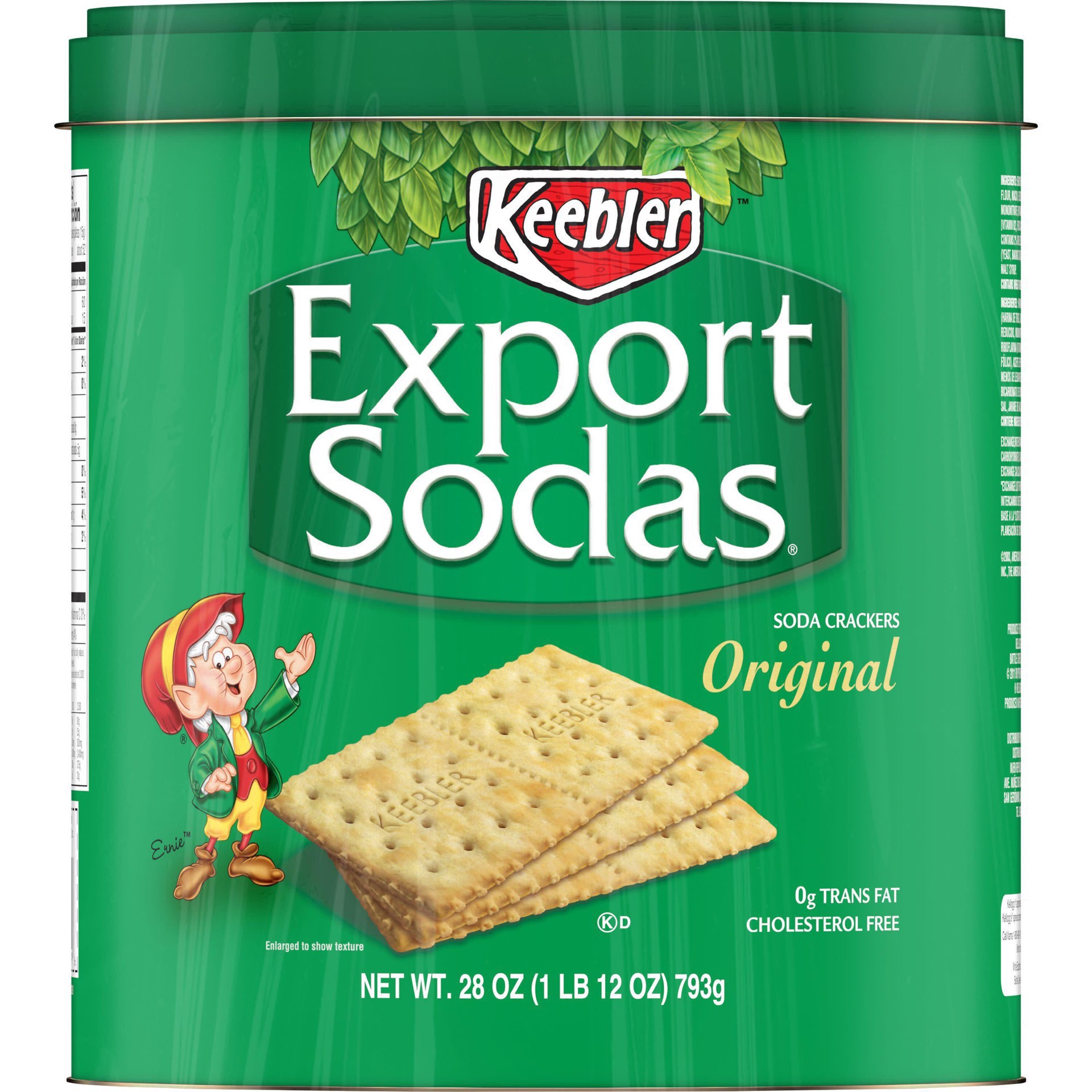 slide 7 of 63, Keebler Export Sodas Soda Crackers, Original, 28 oz, 28 oz