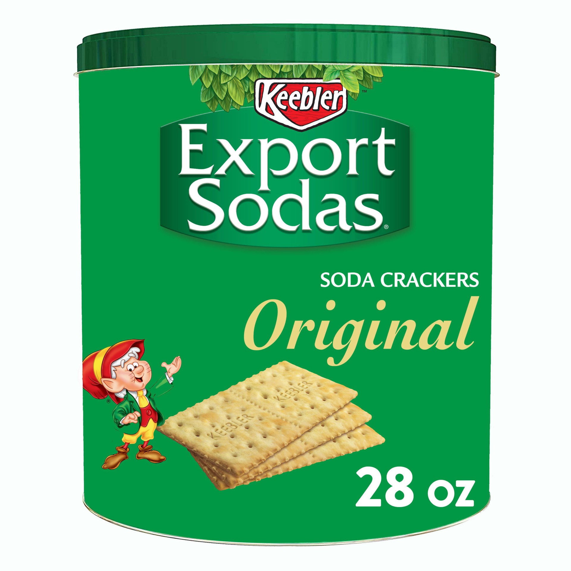 slide 1 of 63, Keebler Export Sodas Soda Crackers, Original, 28 oz, 28 oz