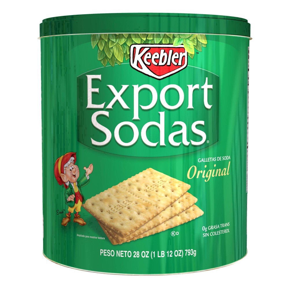slide 45 of 63, Keebler Export Sodas Soda Crackers, Original, 28 oz, 28 oz