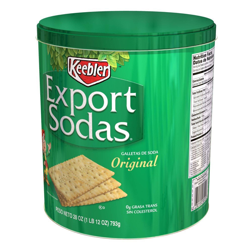 slide 42 of 63, Keebler Export Sodas Soda Crackers, Original, 28 oz, 28 oz