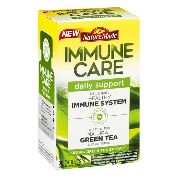 slide 1 of 1, Nature Made Immune Care Dietary Supplement Tablets, 30 ct