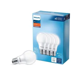 Philips 8.8-Watt A19 LED Light Bulbs