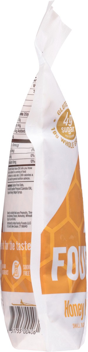 slide 3 of 12, Kellys Family Foods Four Plus Honey Maple Granola 12 oz, 12 oz