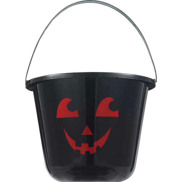 slide 1 of 1, Spook Zone Halloween Plastic Pail, 1 ct