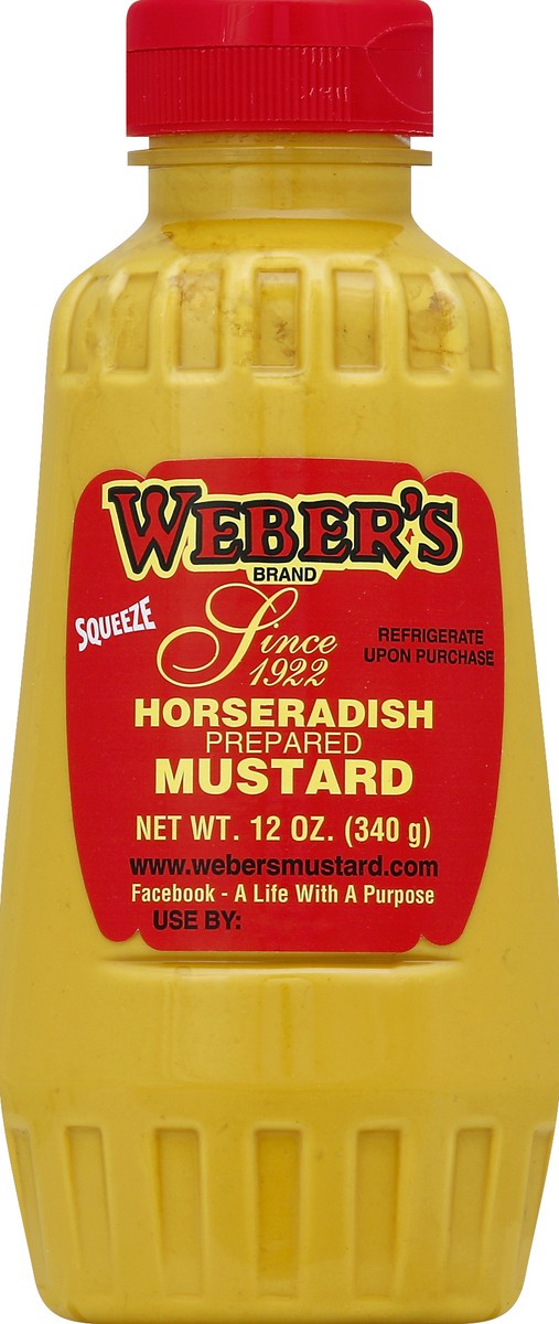 Weber's Mustard – Weber's Brand