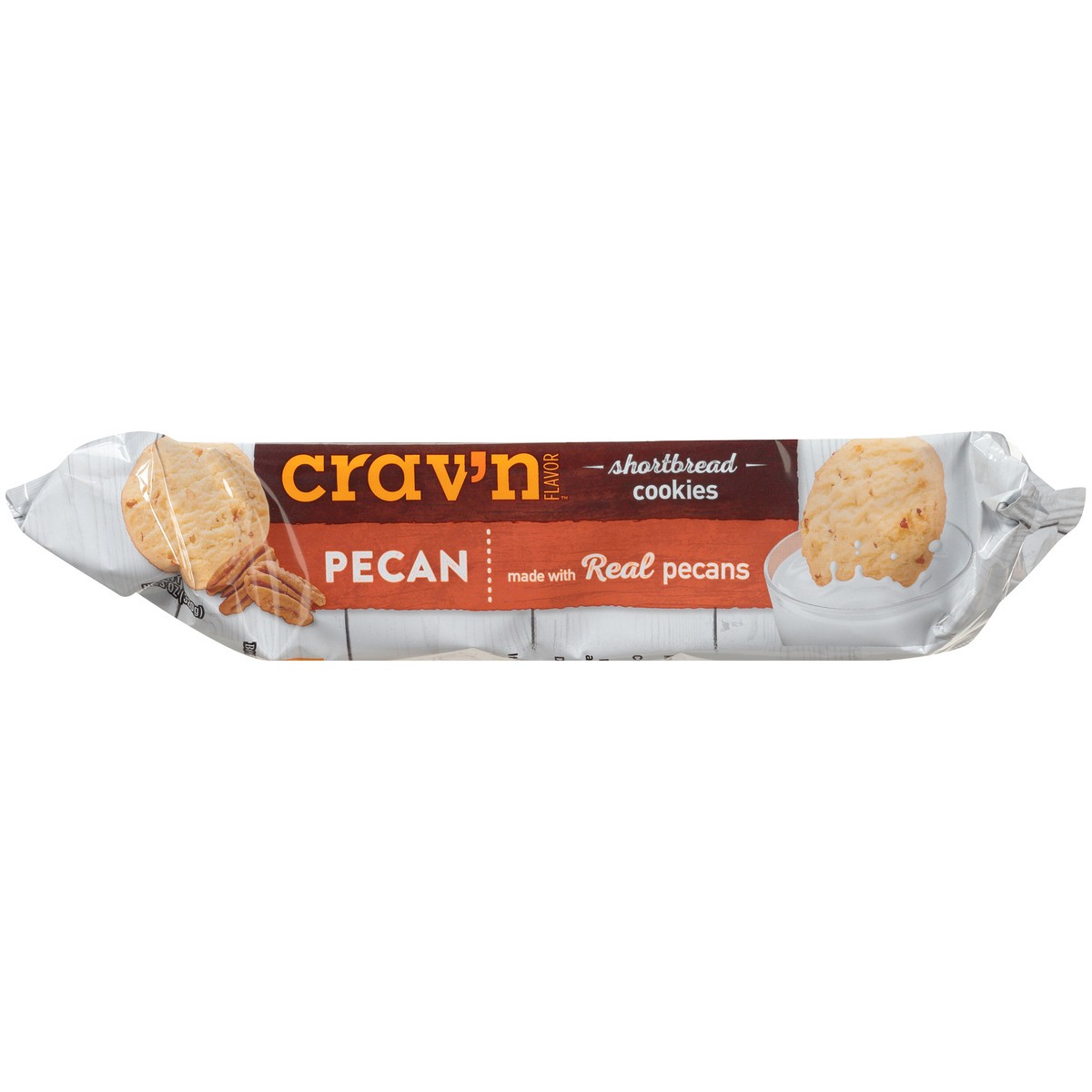 slide 8 of 10, Crav'n Flavor Peacn Shortbread Cookies, 11.3 oz