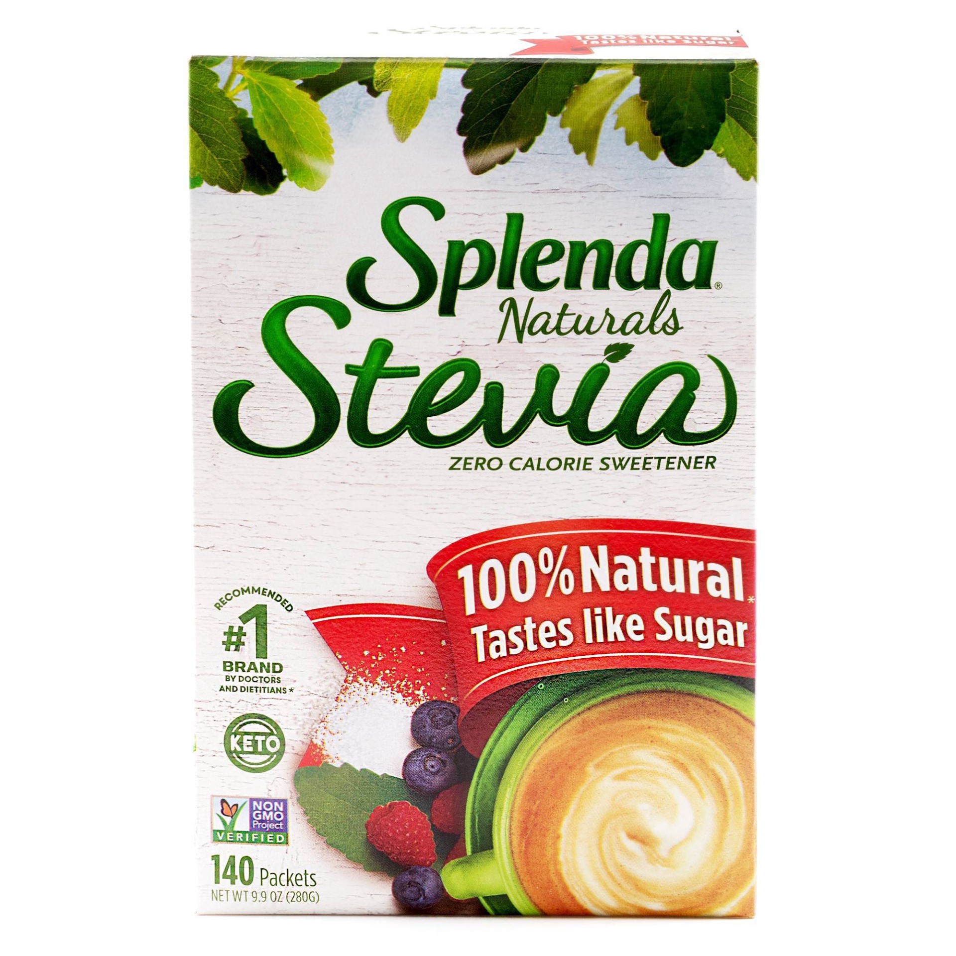 slide 1 of 9, Splenda Stevia Zero Calorie Sweetener Packets 140 Count, 140 ct