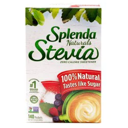 Splenda Stevia Zero Calorie Sweetener Packets - 140 Count