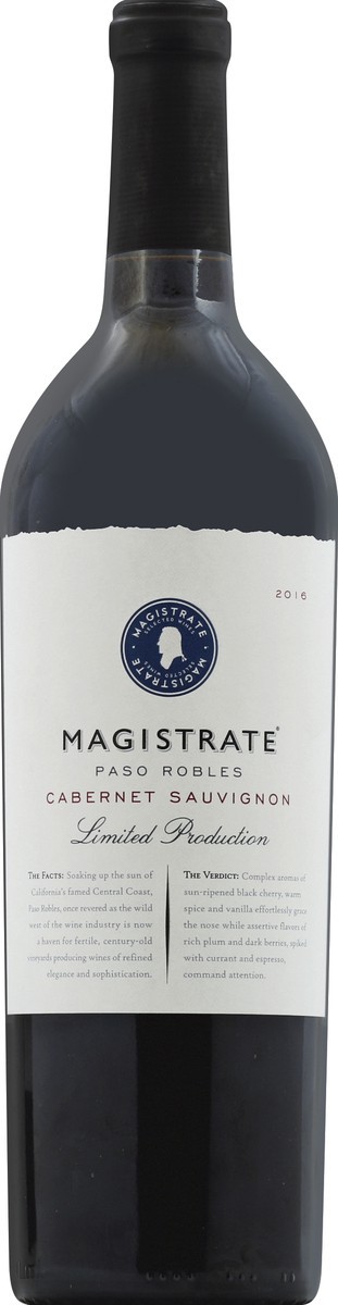 slide 2 of 2, Magistrate Cabernet Sauvignon 750 ml, 750 ml