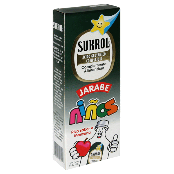 slide 1 of 1, Sukrol Jarabe Vitamin Syrup For Kids, 8 oz