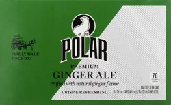 Polar Premium Crisp & Refreshing Ginger Ale - 6 ct