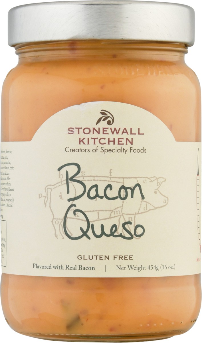 slide 9 of 13, Stonewall Kitchen Bacon Queso, 16 oz