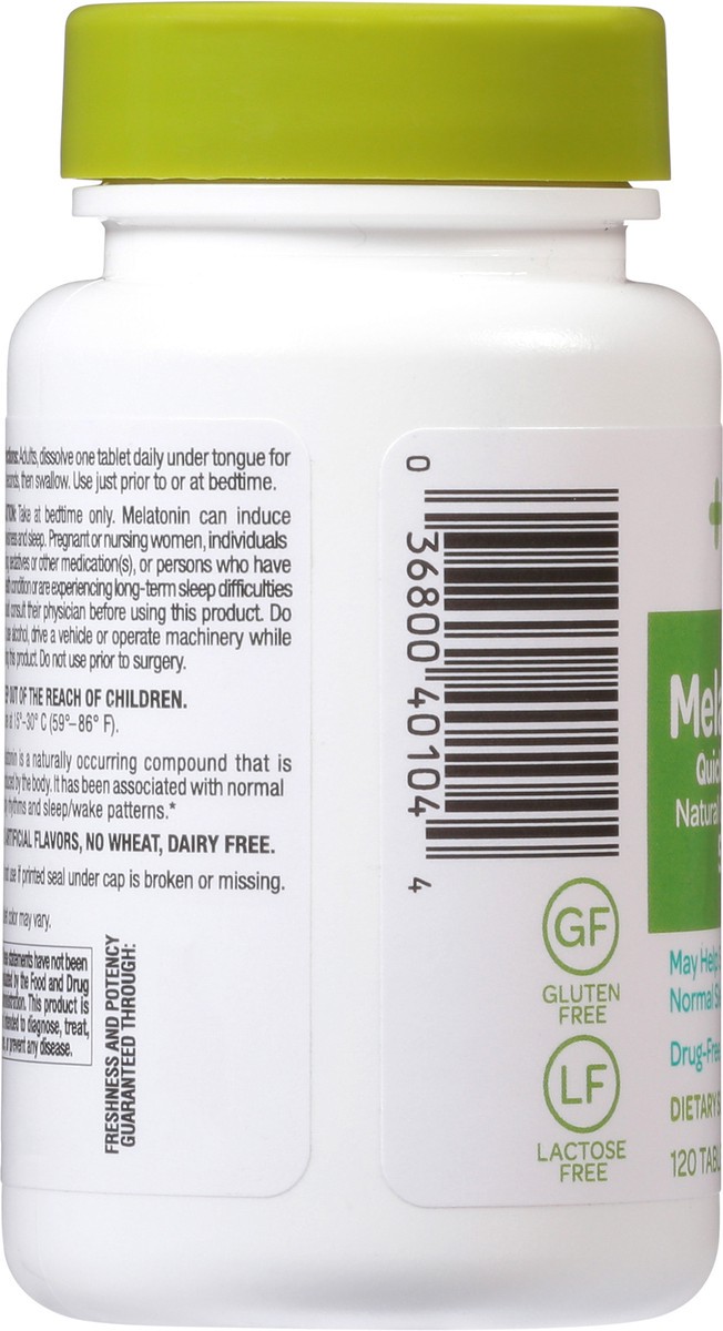 slide 9 of 9, TopCare Top Care Topcare Melatonin 5 Mg Dissolve Tablets, Cherry, 120 ct