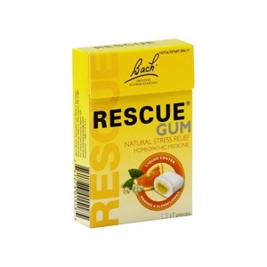 slide 1 of 1, Bach Rescue Gum 17 ea, 17 ct