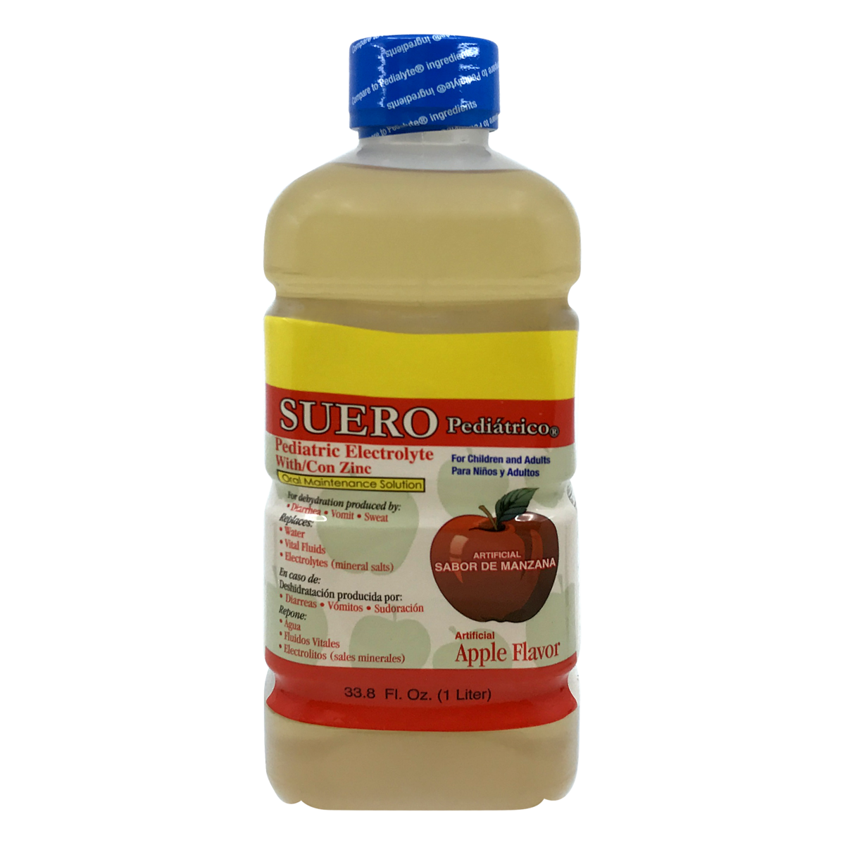 slide 1 of 1, SueroMax Oral Apple - 33.8 oz, 33.8 oz