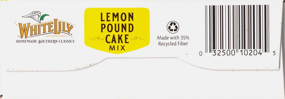 slide 3 of 9, White Lily Lemon Pound Cake Mix, 16.2 OZ Box, 16.22 oz