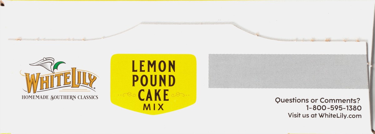 slide 8 of 9, White Lily Lemon Pound Cake Mix, 16.2 OZ Box, 16.22 oz