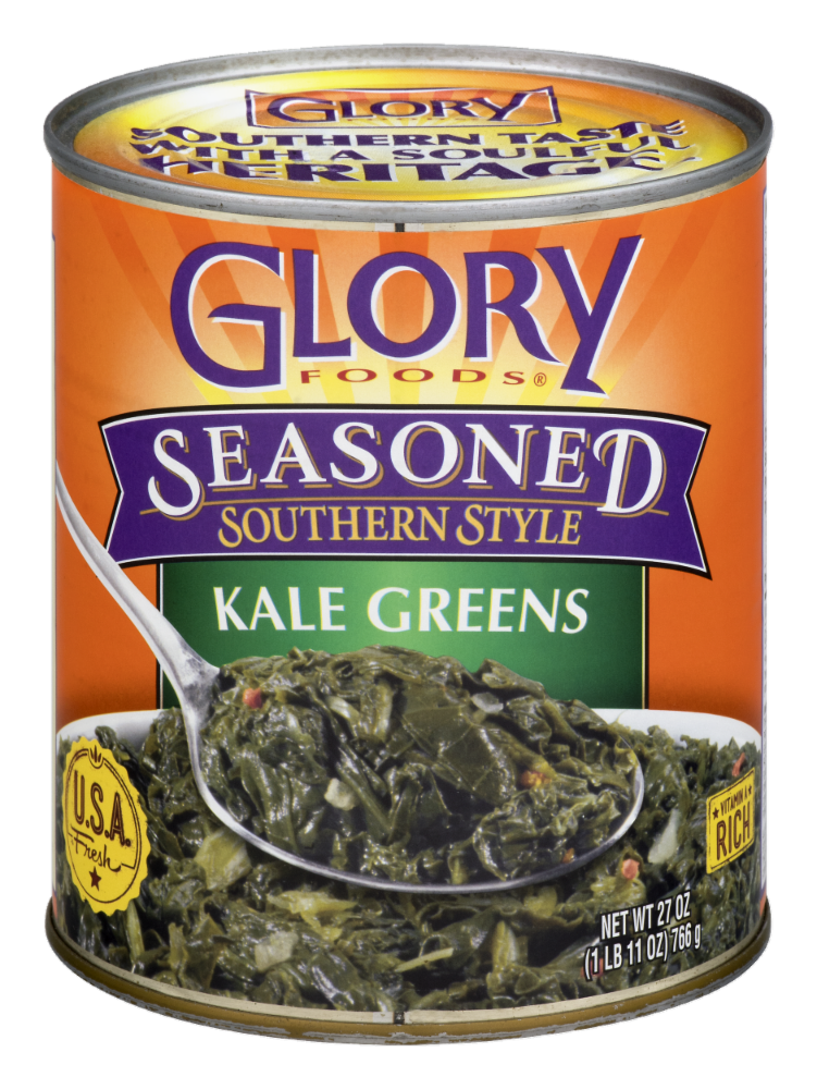 slide 1 of 1, Glory Foods Glory Seasoned Southern Style Kale Greens, 