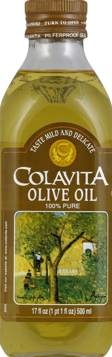 slide 2 of 2, Colavita Oil Olive Pure - 17 Fl. Oz., 17 fl oz