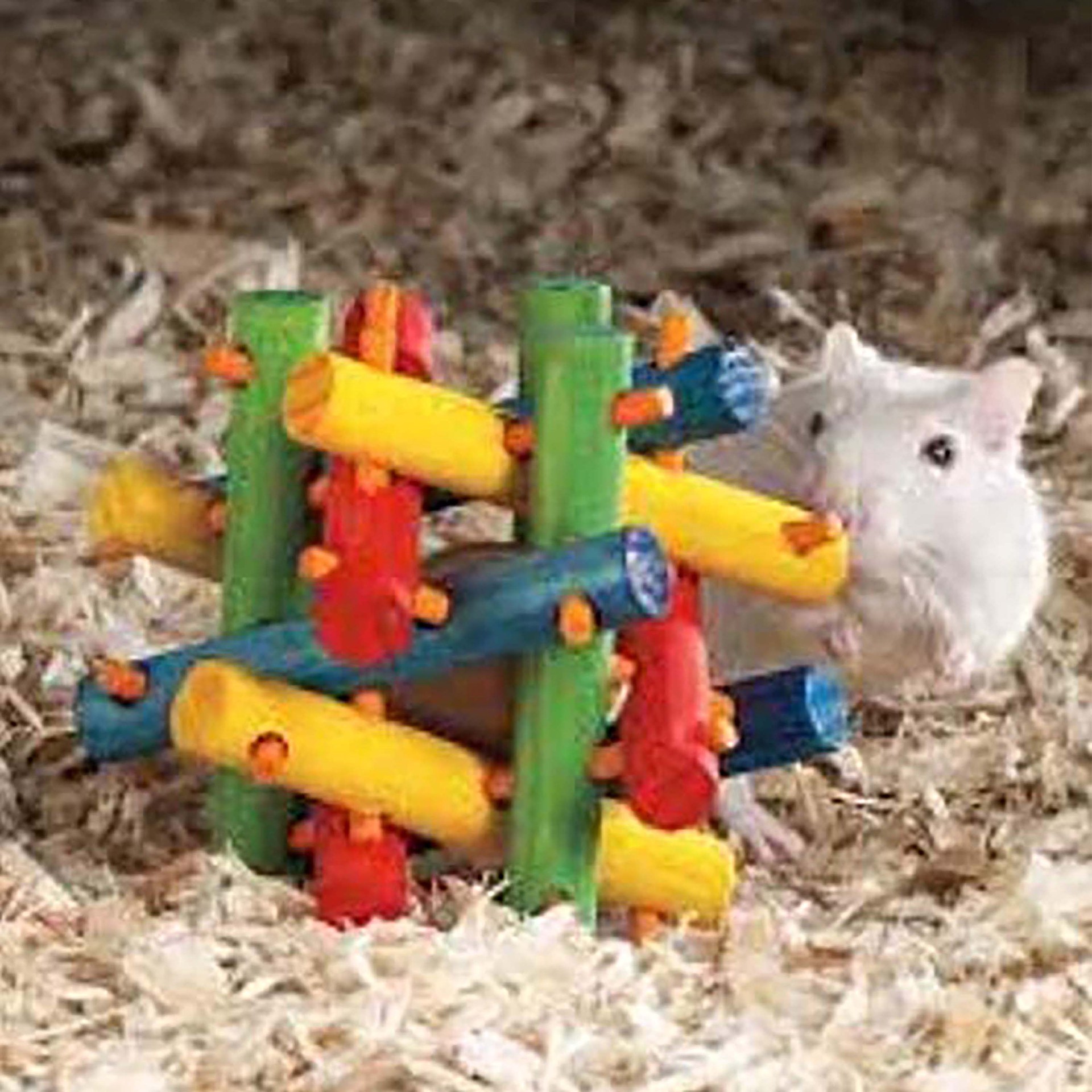 slide 4 of 10, Kaytee Hard Goods Kaytee Nut Knot Nibbler, 1 ct