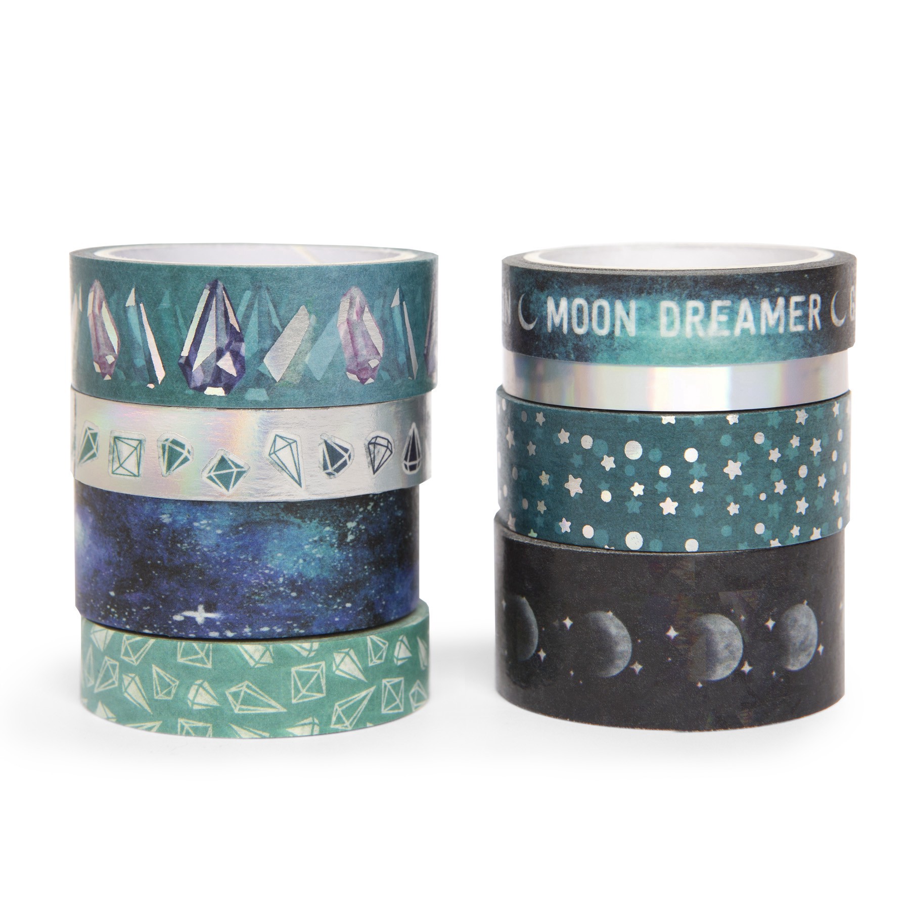 slide 4 of 4, Aurora Washi Tapes By Recollections, 8 ct