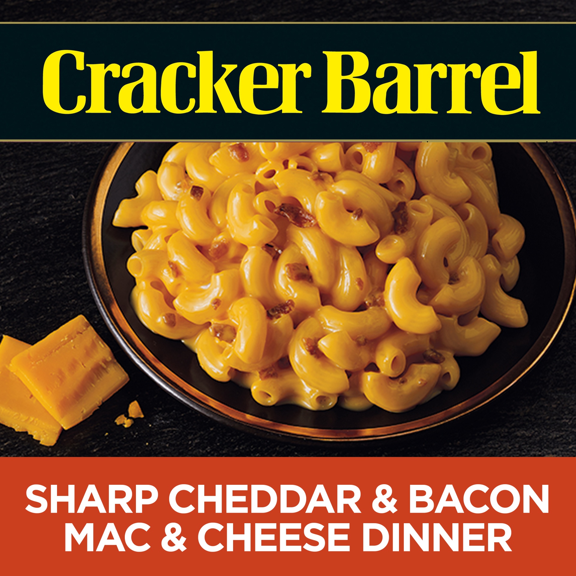 Cracker Barrel Sharp Cheddar and Bacon Macaroni and Cheese Dinner 11.9 ...