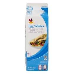 Giant 100% Liquid Egg Whites Cholesterol Free Fat Free