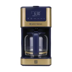 Westbend Timeless Hot & Cold Brew Coffee Maker - Slate Blue