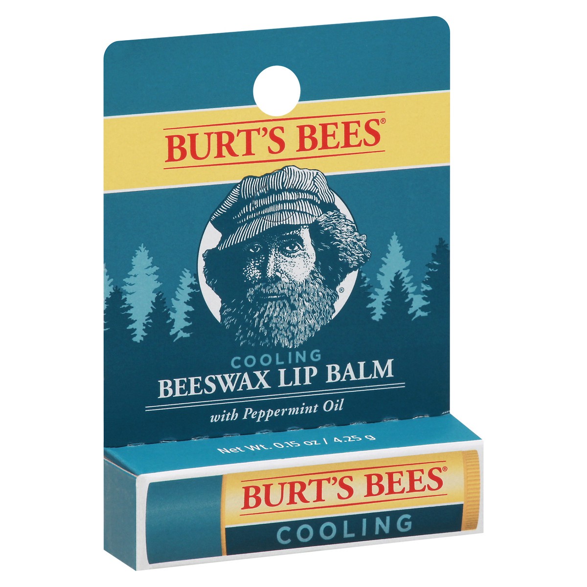 slide 6 of 9, Burt's Bees Cooling Beeswax Lip Balm with Peppermint Oil 0.15 oz, 0.15 oz
