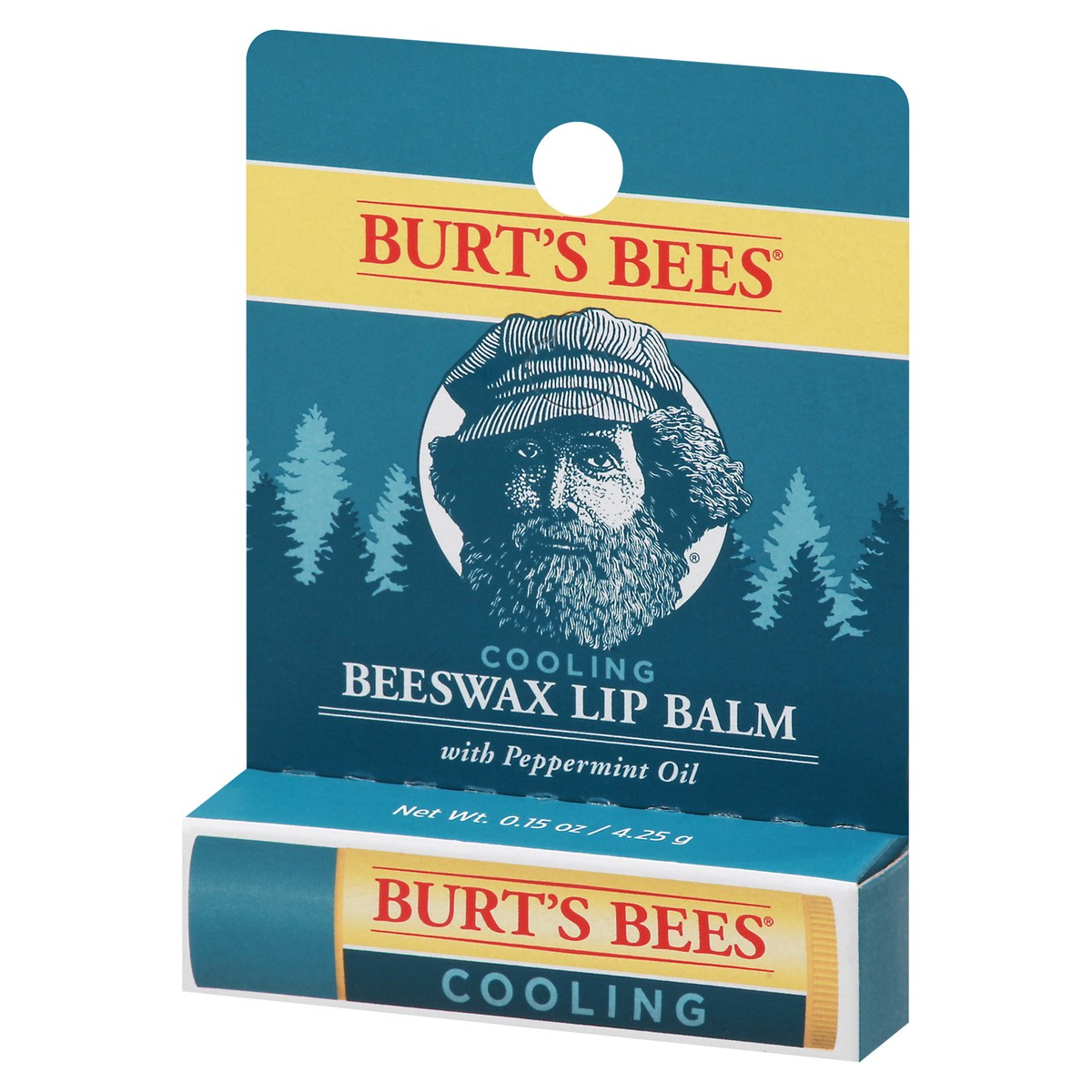 slide 3 of 9, Burt's Bees Cooling Beeswax Lip Balm with Peppermint Oil 0.15 oz, 0.15 oz