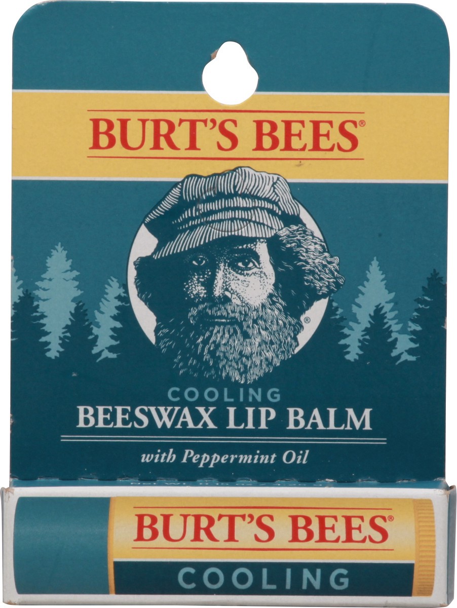 slide 9 of 9, Burt's Bees Cooling Beeswax Lip Balm with Peppermint Oil 0.15 oz, 0.15 oz