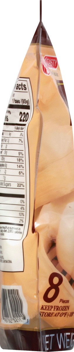 slide 5 of 7, O Tasty BBQ Ready Cooked Pork Bao 8 ea, 24 oz