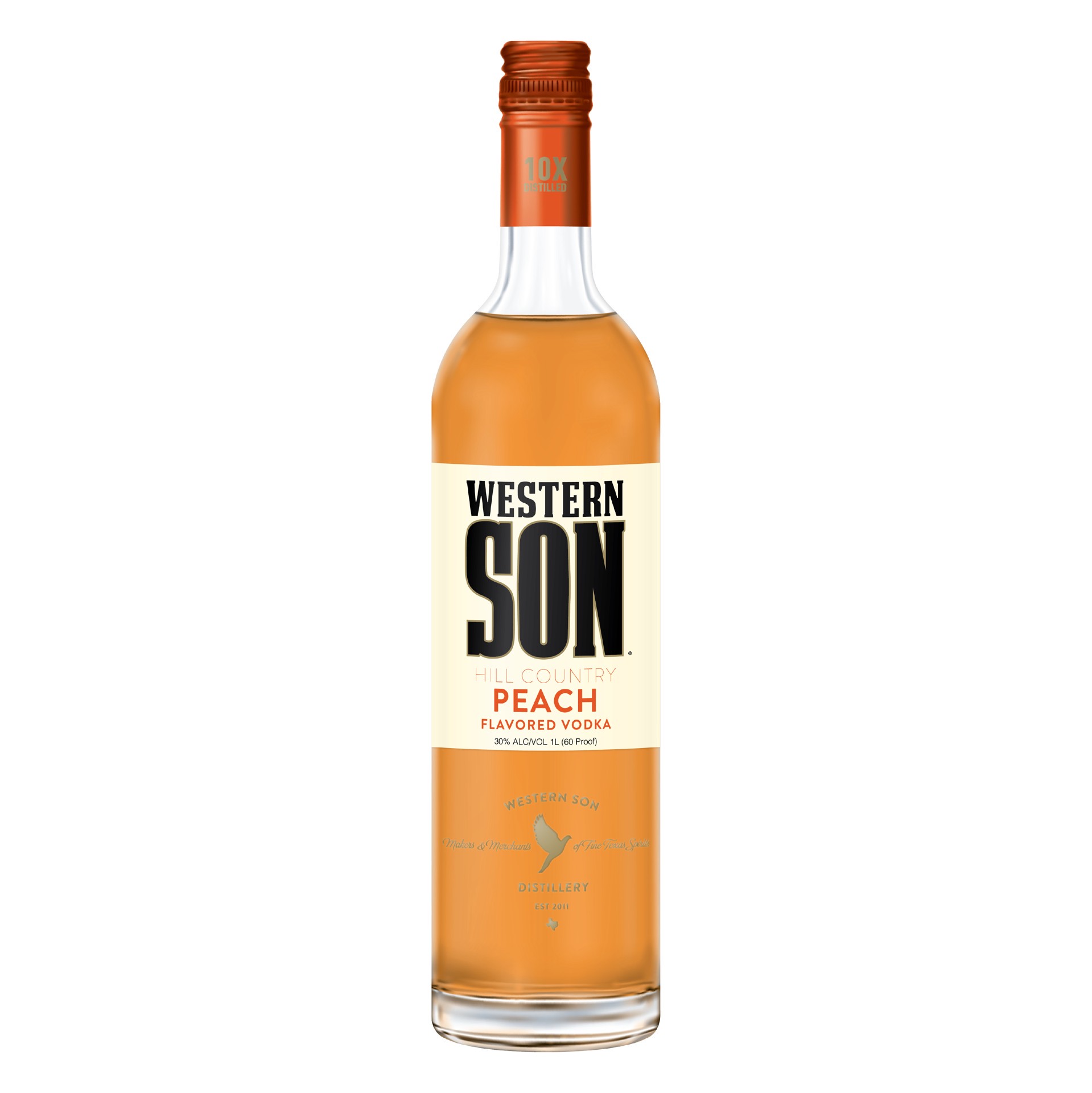 slide 1 of 1, Western Son Peach, 1 liter