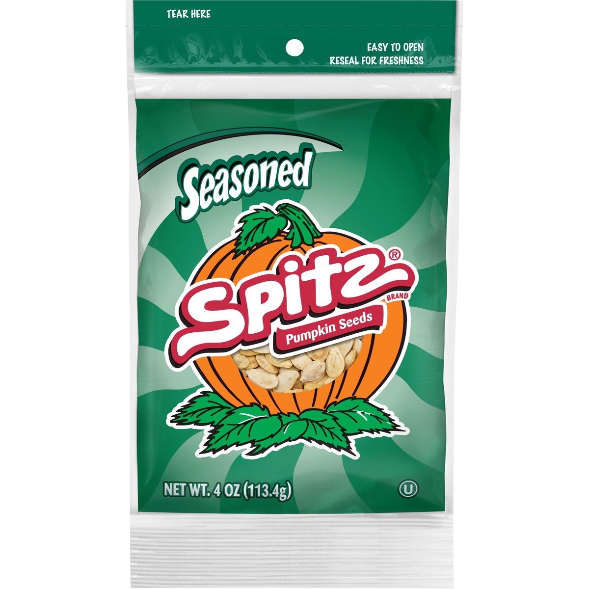 slide 5 of 5, Spitz Pumpkin Seeds, Seasoned, 4 oz