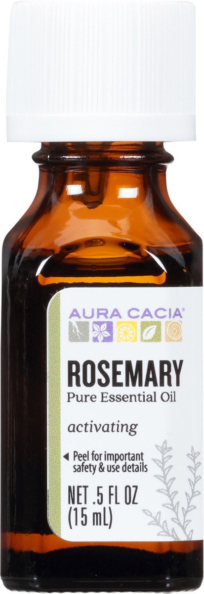 slide 7 of 13, Aura Cacia Rosemary Essential Oil, 0.5 oz