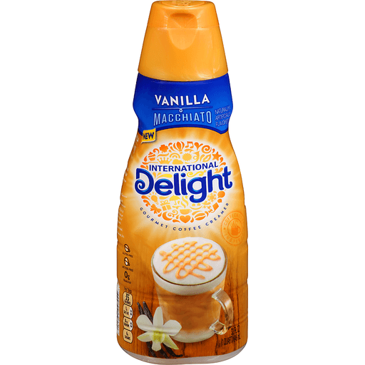 slide 1 of 6, International Delight Gourmet Coffee Creamer Vanilla Macchiato, 32 oz